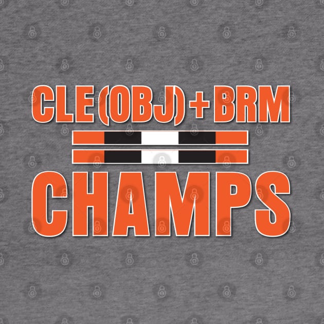 Cleveland Football Champ Equation by DeepDiveThreads